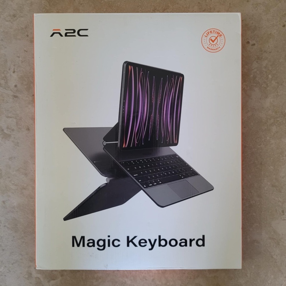 APPS2Car Magnetic Keyboard Case for iPad Pro 12.9-inch (6th/5th/4th/3rd Gen